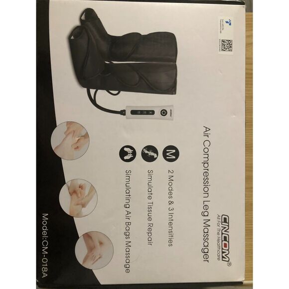 Air Compression Foot and Calf Massager Helpful for Relaxation(with 2 Extensions) - Picture 6 of 6